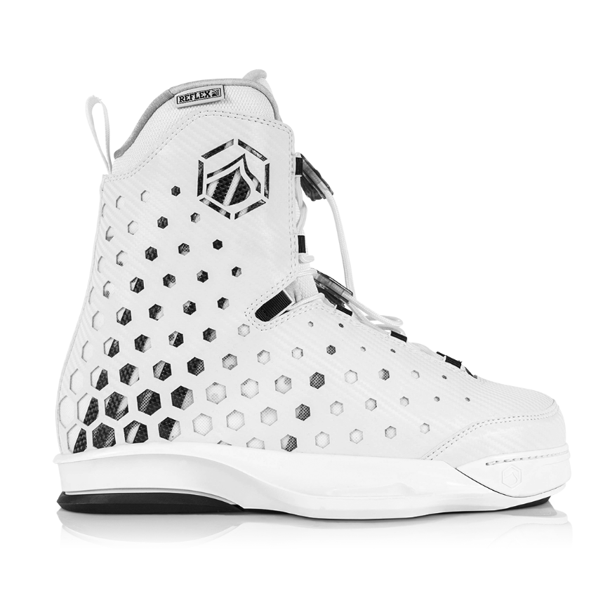 Liquid Force Aero 6X Wakeboard Bindings 2022 in White - BoardCo