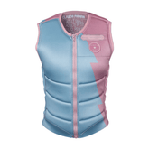 Liquid Force Breeze Claudia Comp Wake Vest in Blue/Rose - BoardCo