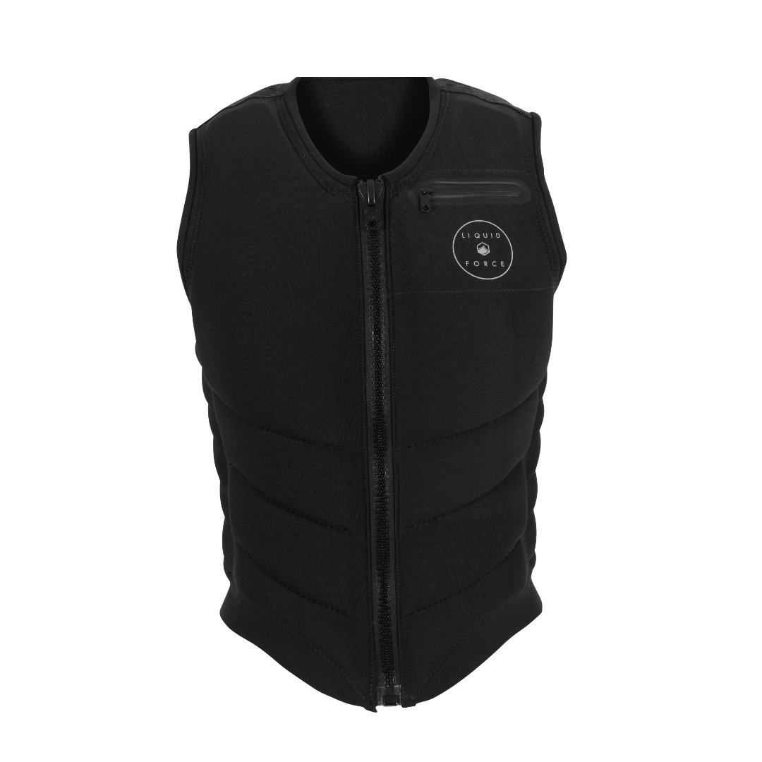 Liquid Force Breeze Comp Wake Vest in Black - BoardCo