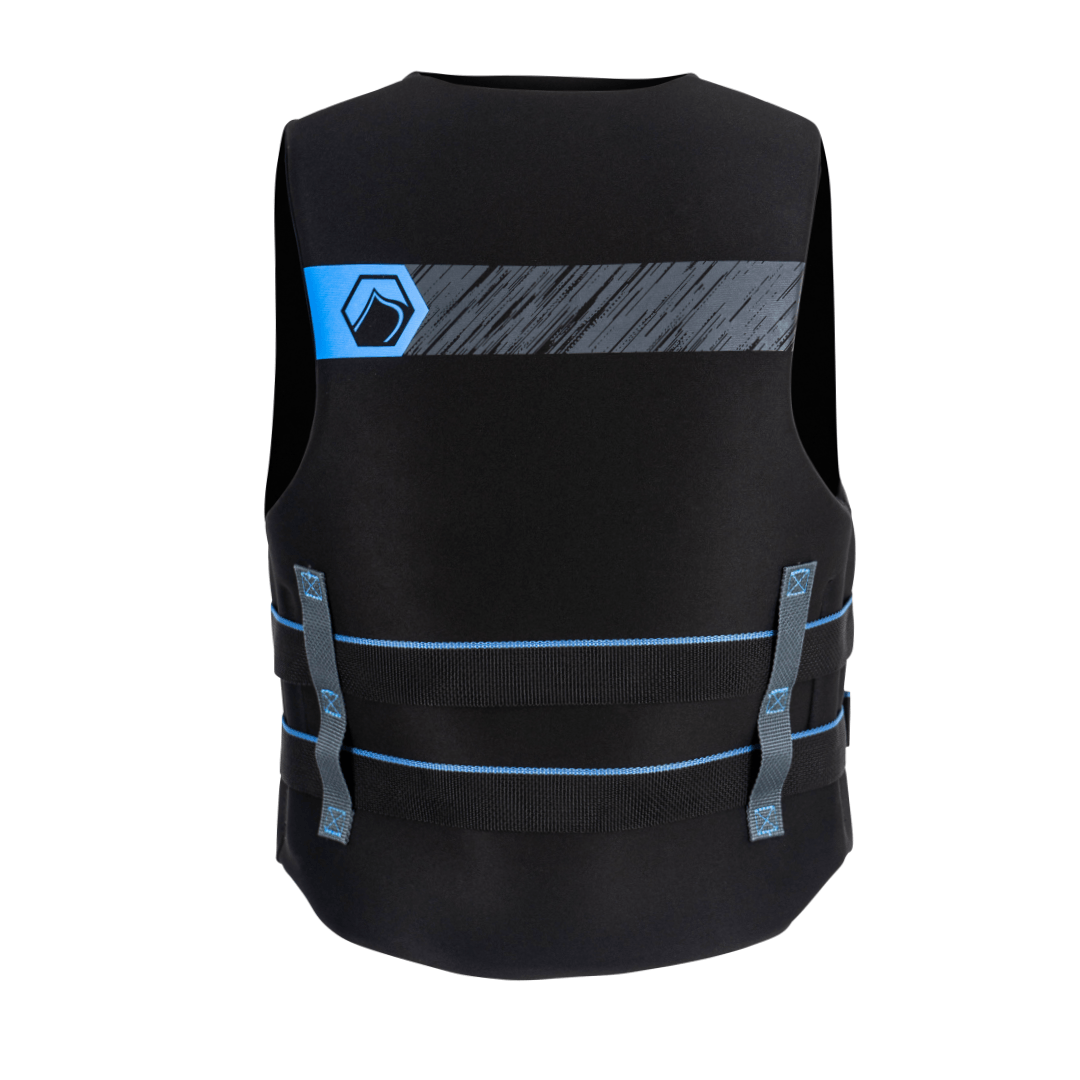 Liquid Force Classic Hinge Men's CGA Life Jacket in Black/Blue - BoardCo