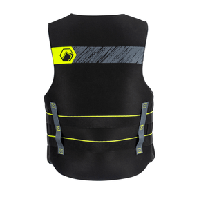Liquid Force Classic Hinge Men's CGA Life Jacket in Black/Green - BoardCo
