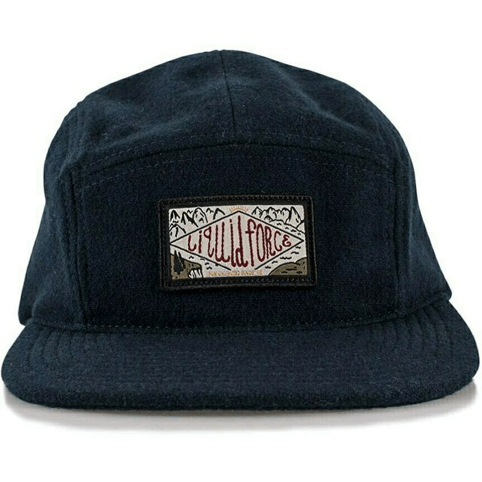 Liquid Force Cove Leather Strapback Hat in Navy - BoardCo