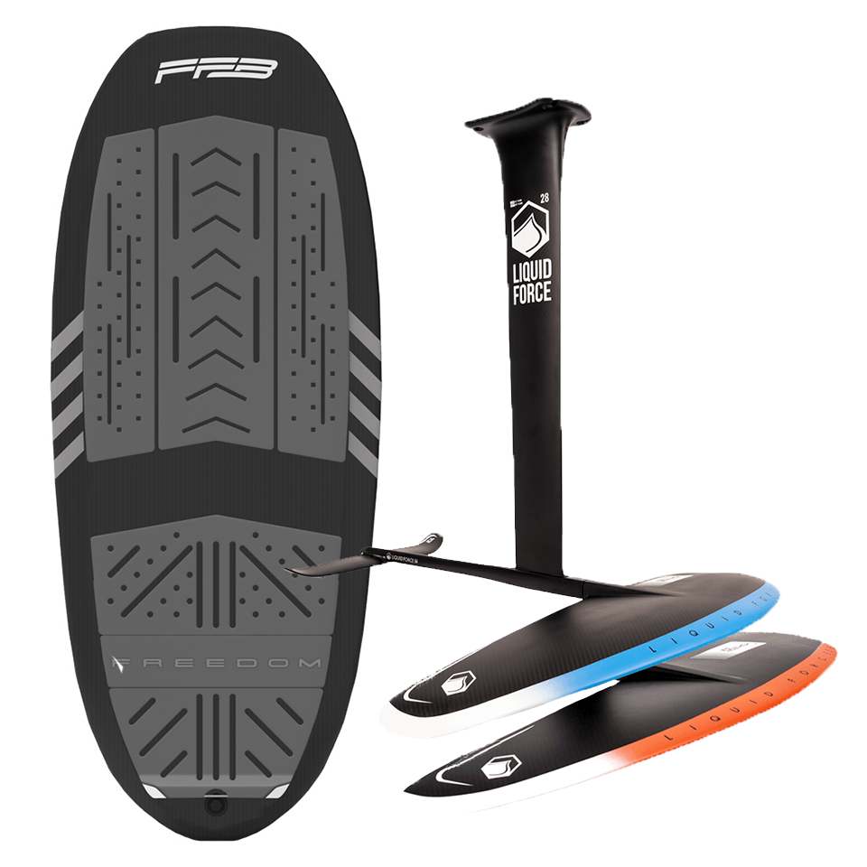 Liquid Force Freedom Whip / Carbon Horizon Deluxe Wake Foil Package - BoardCo