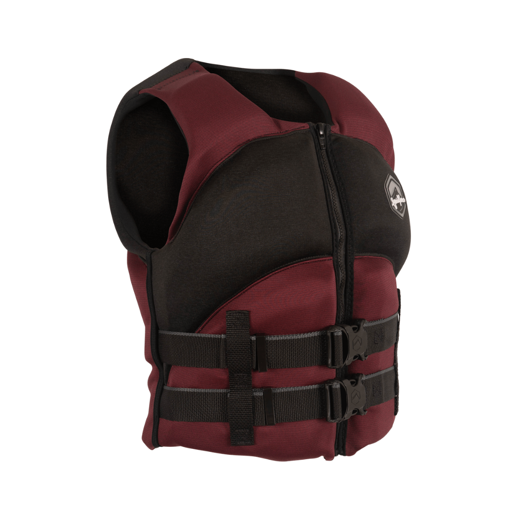Liquid Force Heartbreaker CGA Life Jacket in Maroon - BoardCo