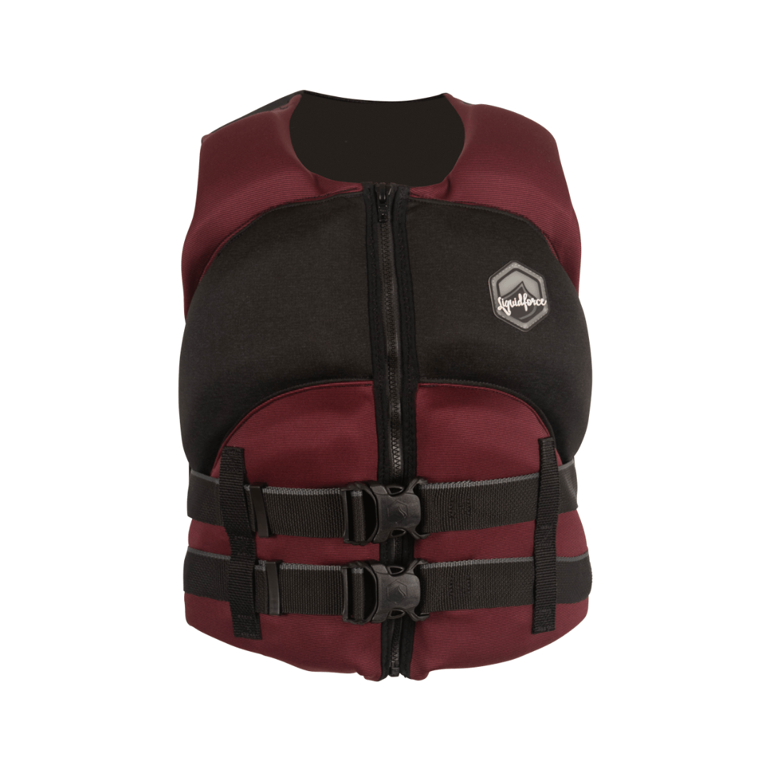 Liquid Force Heartbreaker CGA Life Jacket in Maroon - BoardCo