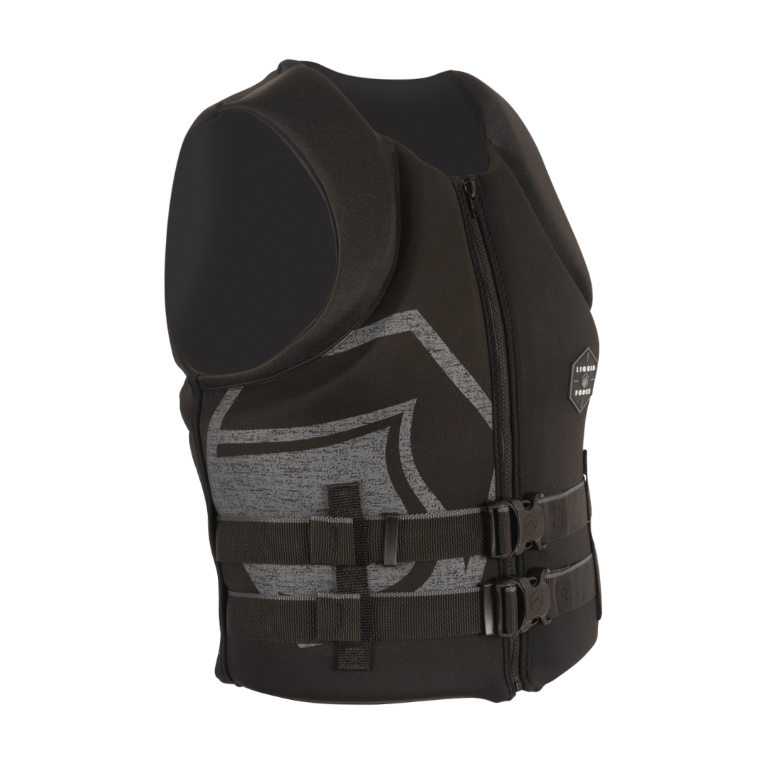 Liquid Force Hinge Men's CGA Life Jacket in Black - BoardCo