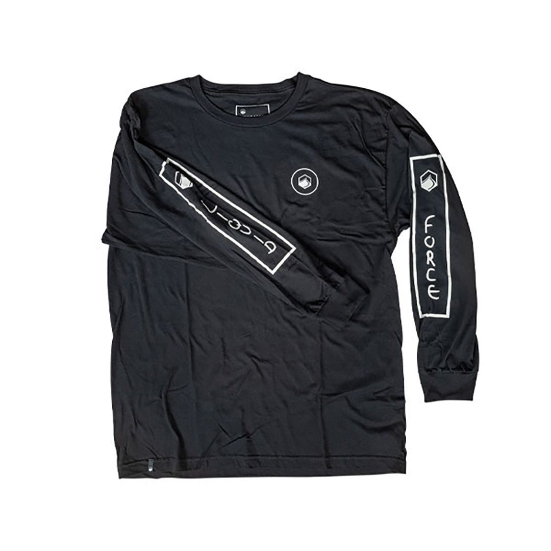 Liquid Force Identity Long Sleeve Tee in Black - BoardCo