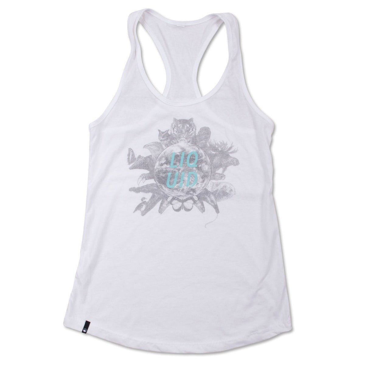 Liquid Force Kingdom Women's Tank in White - BoardCo