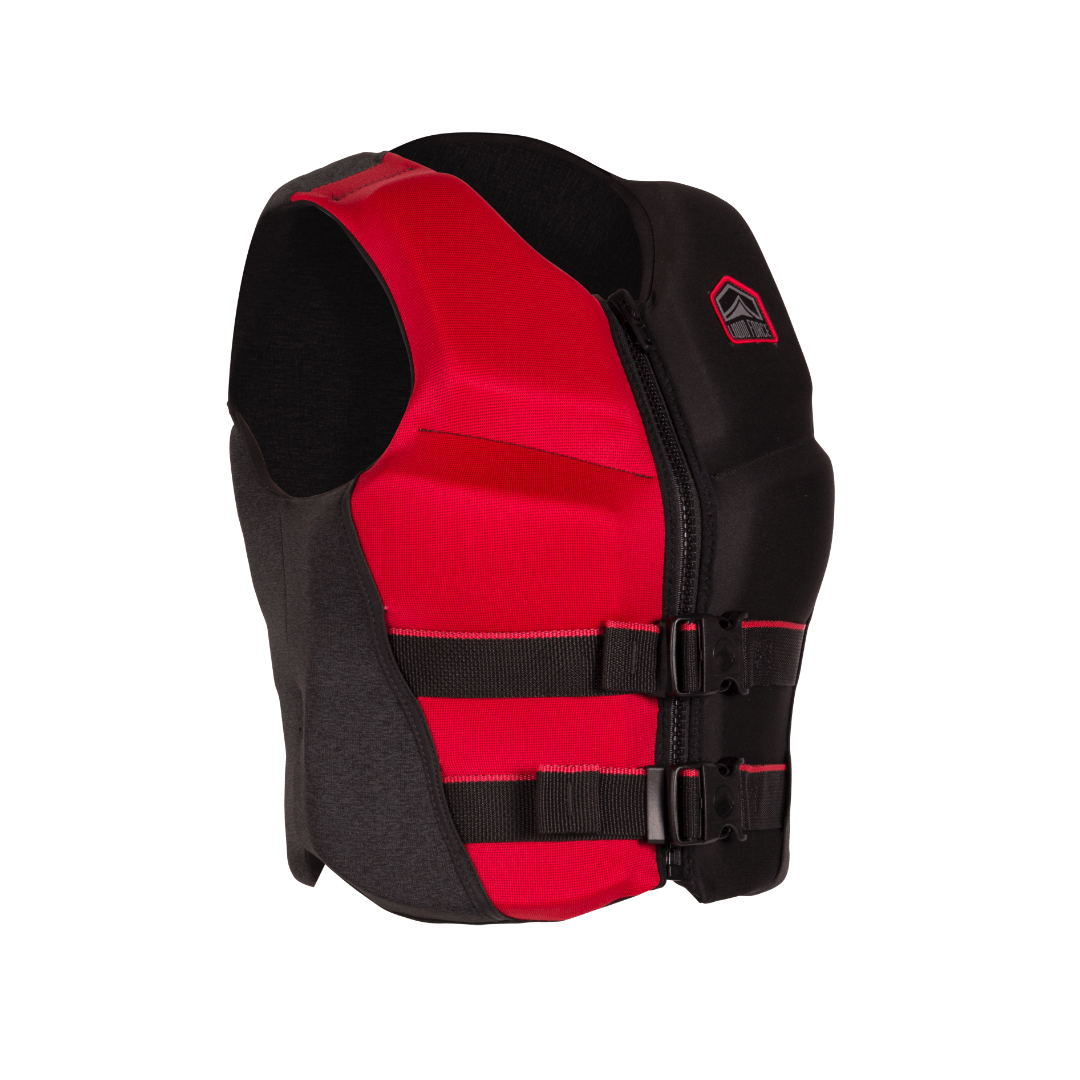 Liquid Force Koa Junior CGA Life Jacket in Red/Black - BoardCo