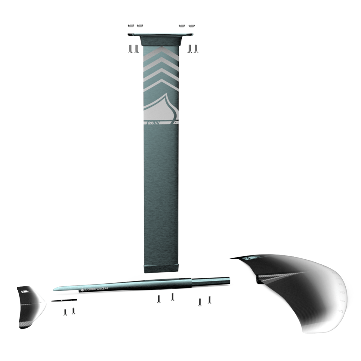 Liquid Force Nebula / Horizon 155 Wake Foil Package 2023 - BoardCo