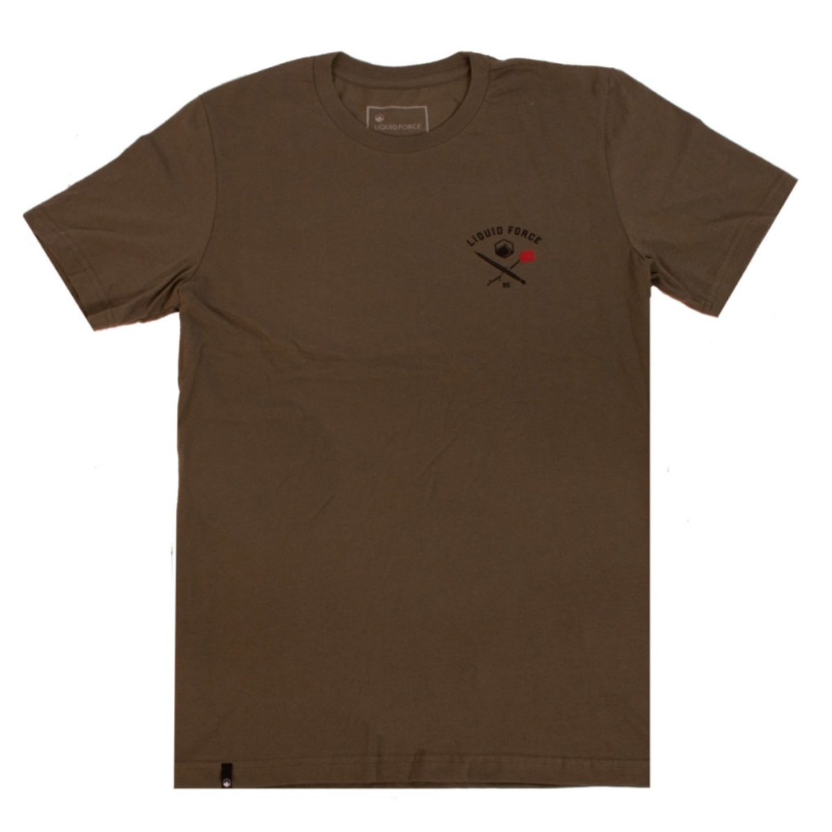 Liquid Force Origins Tee in Mil Green - BoardCo