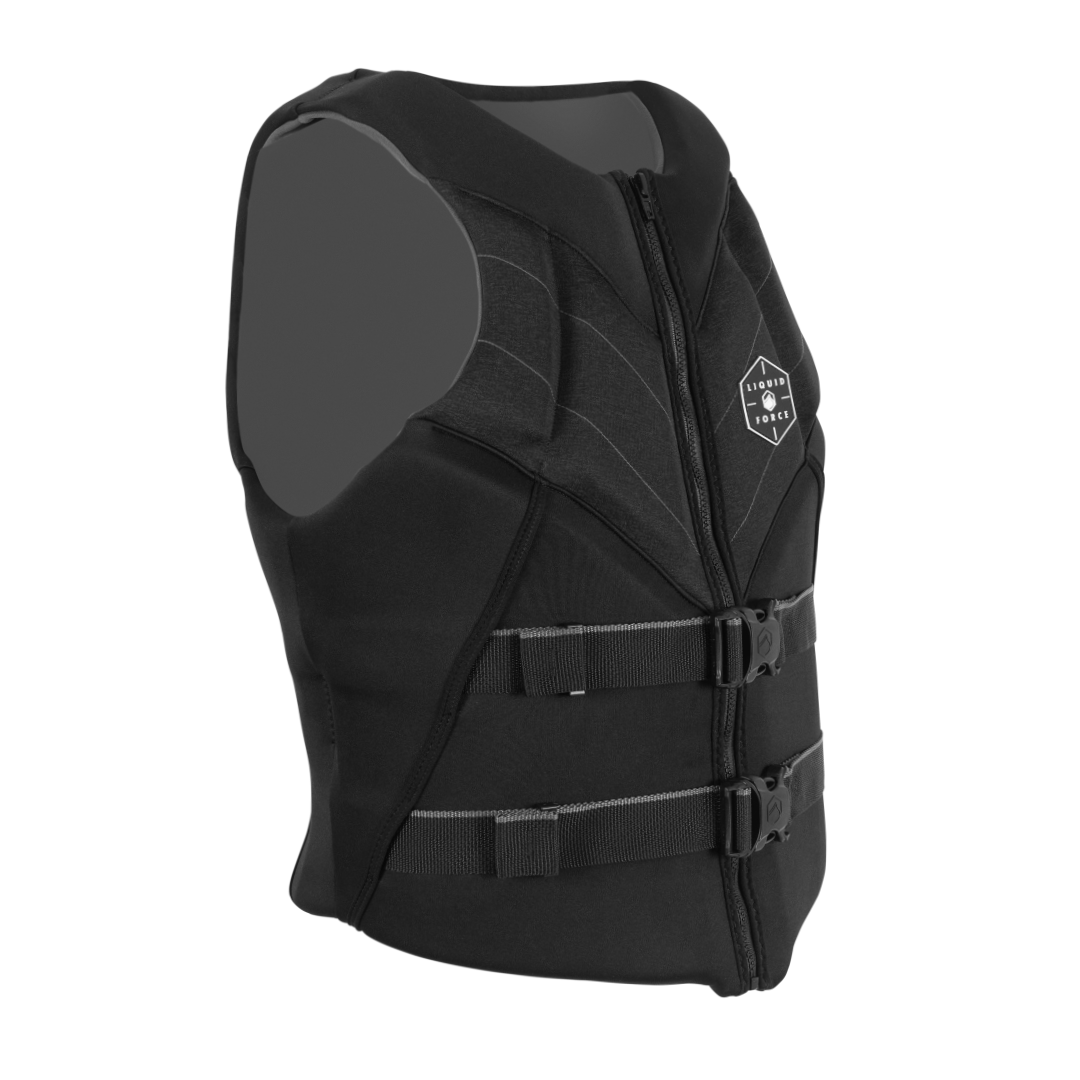 Liquid Force Rush CGA Life Jacket in Black - BoardCo