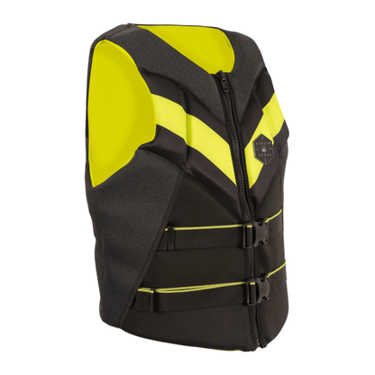 Liquid Force Rush CGA Life Jacket in Black/Lime - BoardCo