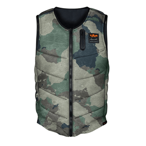 Liquid Force Squad Tao Heritage Comp Wake Vest in Camo - BoardCo