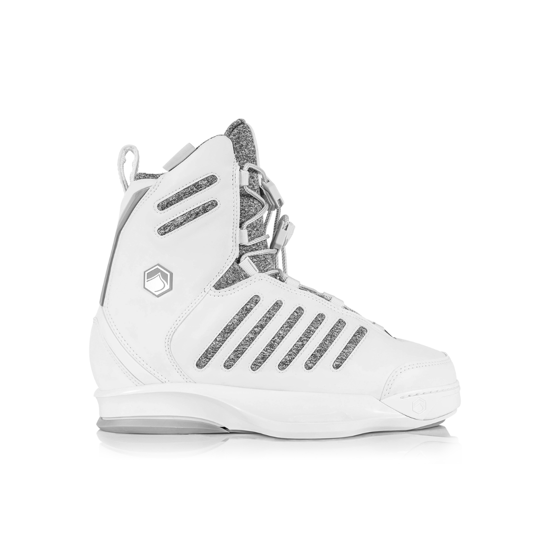 Liquid Force Tao 6X Wakeboard Bindings 2022 in White - BoardCo
