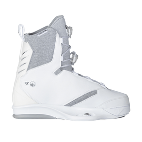Liquid Force Tao 6X Wakeboard Bindings 2023 in White - BoardCo