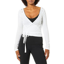 Maaji Full Moon Wrap Top in White - BoardCo