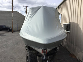 Malibu 22 LSV G-3.5 With Factory Bimini Double Up Storage Cover - BoardCo