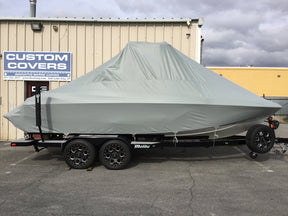 Malibu 22 LSV G-3.5 With Factory Bimini Double Up Storage Cover - BoardCo
