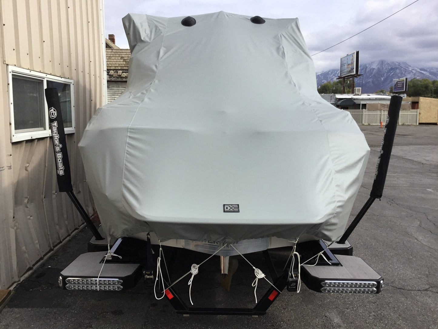 Malibu 22 LSV G-3.5 With Factory Bimini Double Up Storage Cover - BoardCo