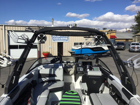 Malibu 22 LSV G-3.5 With Factory Bimini Double Up Storage Cover - BoardCo