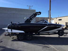 Malibu 22 LSV G-3.5 With Factory Bimini Double Up Storage Cover - BoardCo