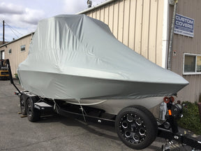 Malibu 22 LSV G-3.5 With Factory Bimini Double Up Storage Cover - BoardCo