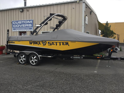 Malibu 23 LSV Wake Setter Cinch Cover - BoardCo