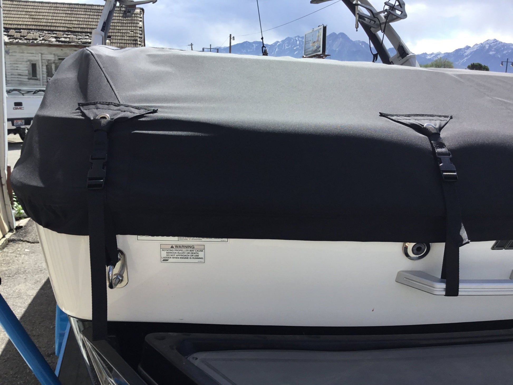 Malibu 23 LSV Wakesetter Cinch Cover - BoardCo