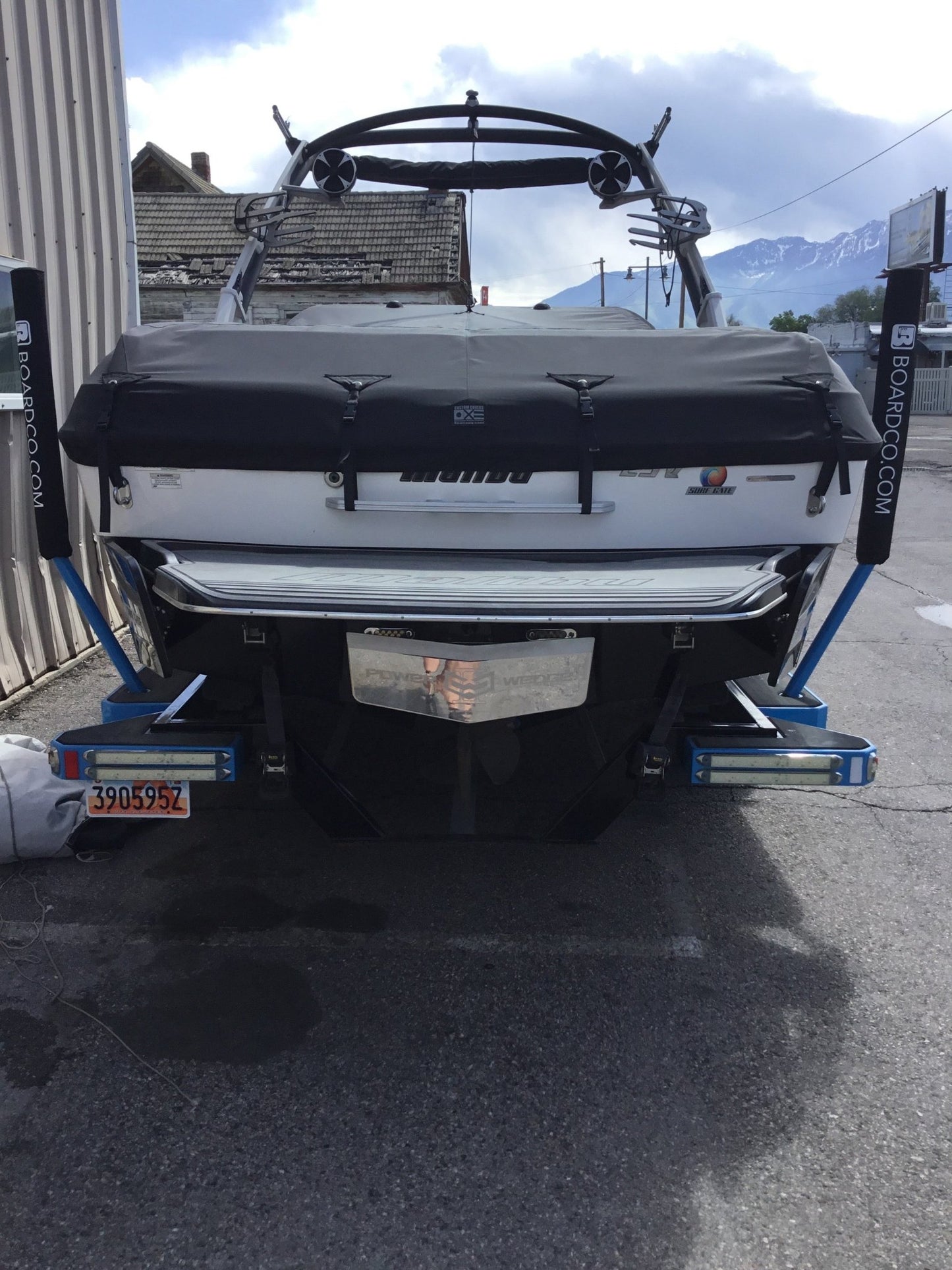 Malibu 23 LSV Wakesetter Cinch Cover - BoardCo