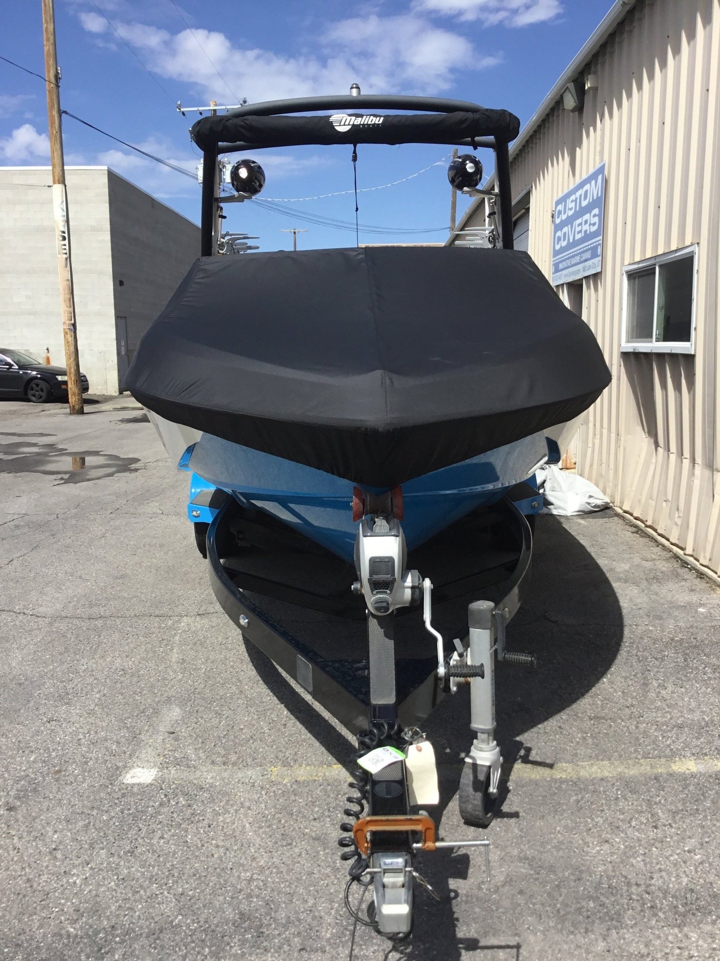 Malibu 23 LSV Wakesetter Cinch Cover - BoardCo