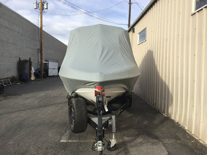 Malibu 23 LSV with G3.5 Tower and Factory Bimini Double Up Storage Cover - BoardCo