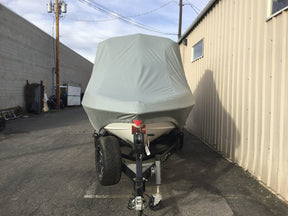 Malibu 23 LSV with G3.5 Tower and Factory Bimini Double Up Storage Cover - BoardCo
