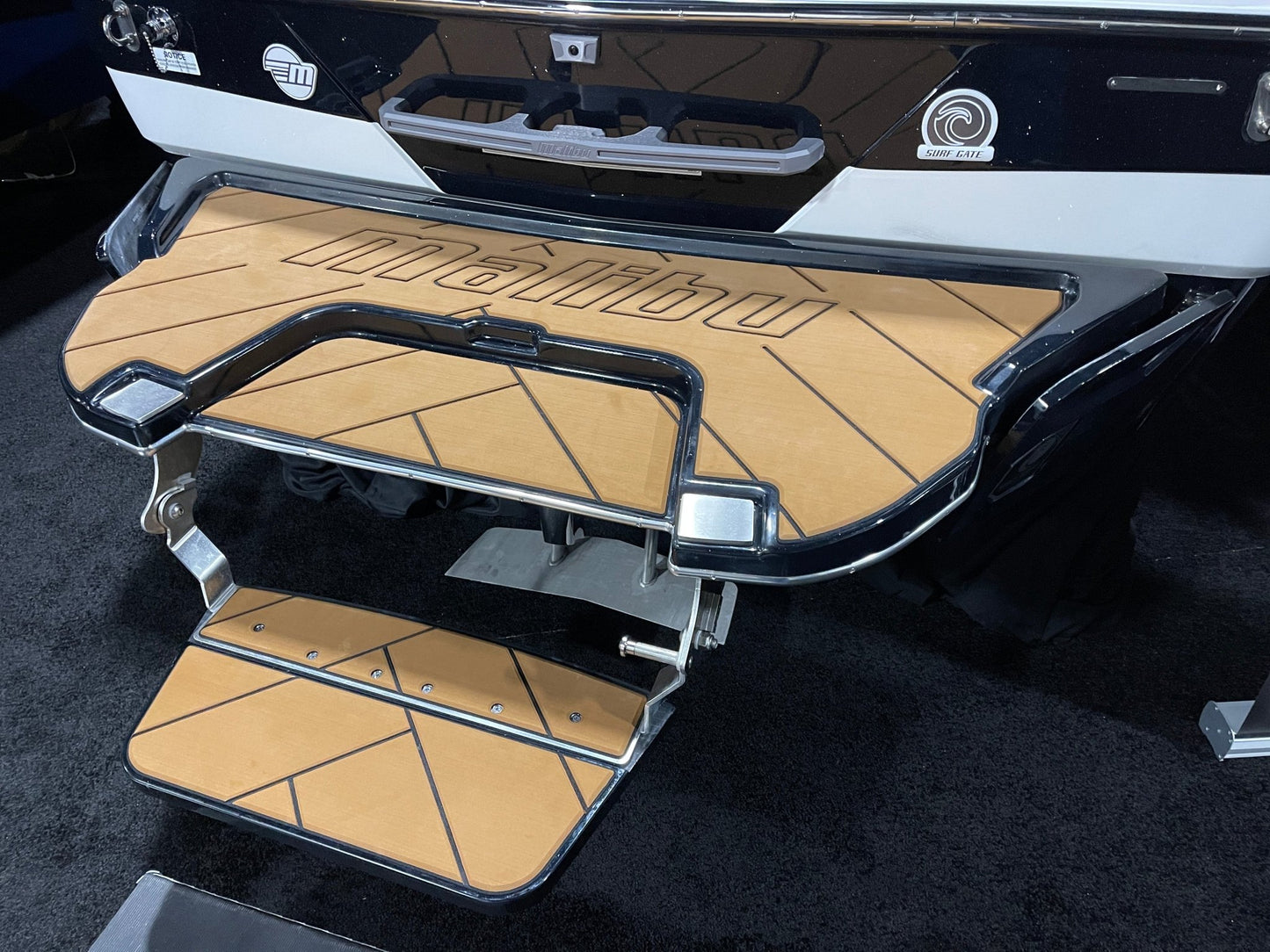 Malibu LSV with step Swim Platform Cover - BoardCo