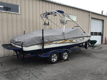 Master Craft X30 with Zero Flex 4 Tower Cinch Cover - BoardCo