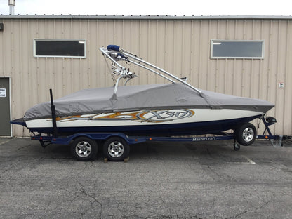 Master Craft X30 with Zero Flex 4 Tower Cinch Cover - BoardCo