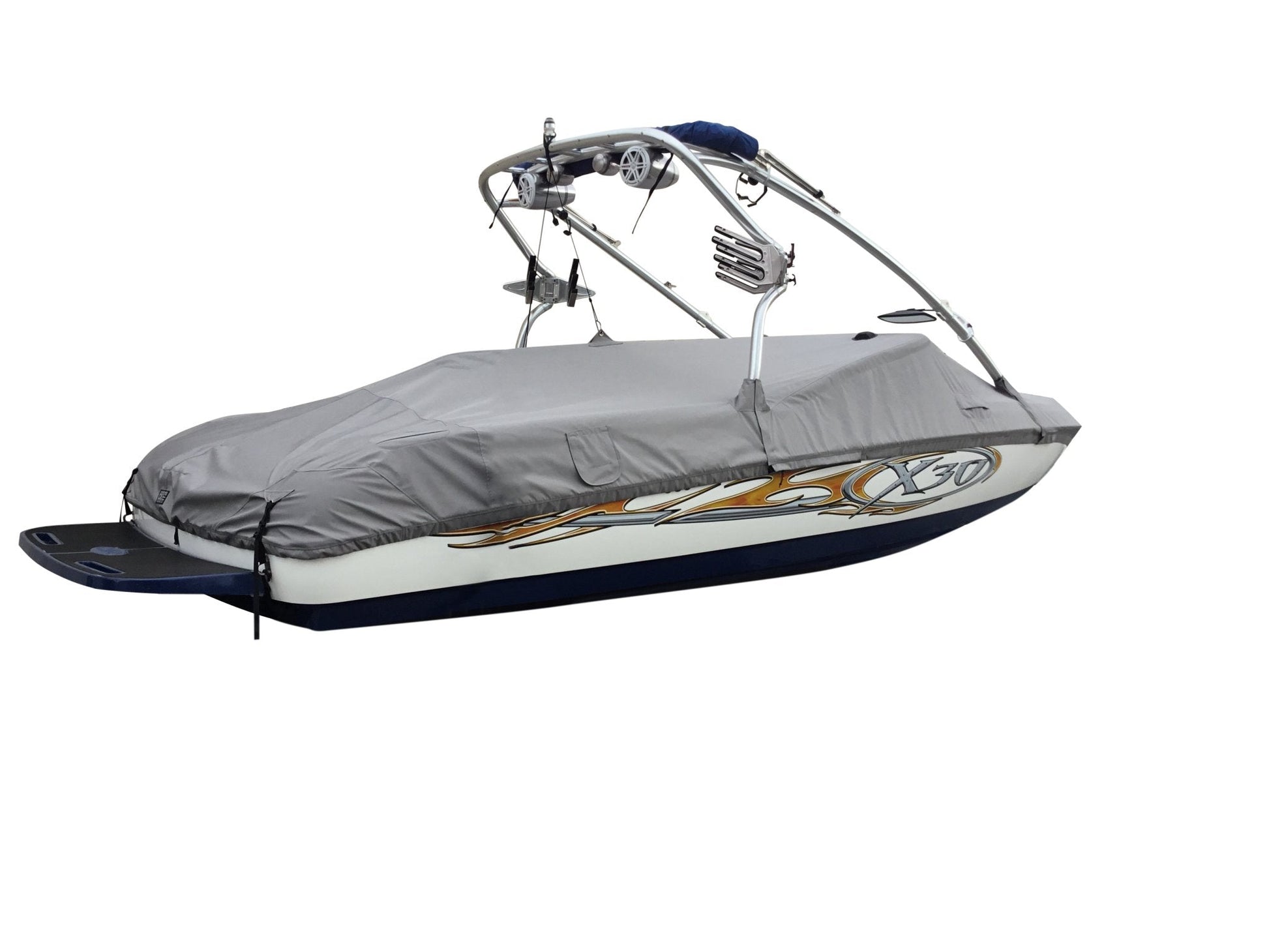 Master Craft X30 with Zero Flex 4 Tower Cinch Cover - BoardCo