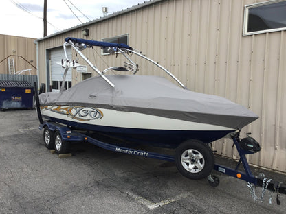 Master Craft X30 with Zero Flex 4 Tower Cinch Cover - BoardCo