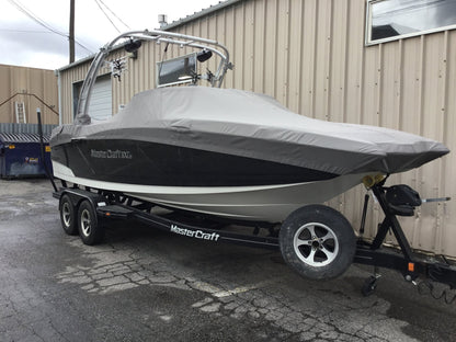 MasterCraft NXT 22 With Fwd Arch tower Cinch Cover - BoardCo