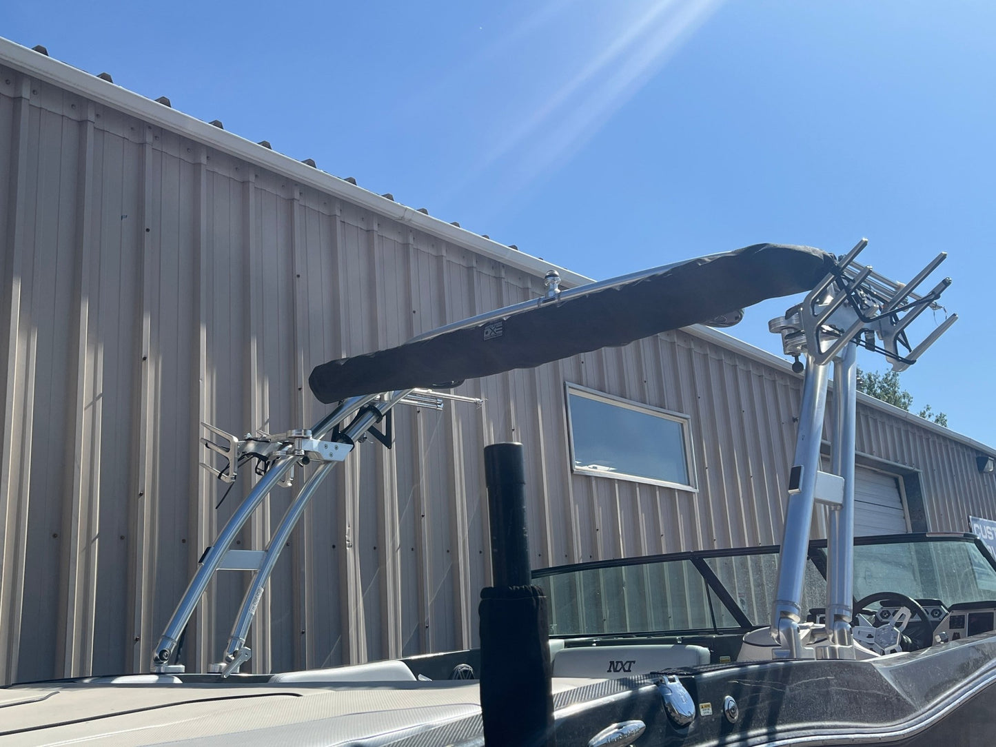 MasterCraft NXT Fwd Facing Arch Folding Canopy Top - BoardCo