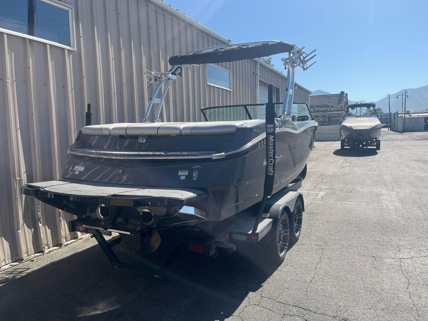 MasterCraft NXT Fwd Facing Arch Folding Canopy Top - BoardCo