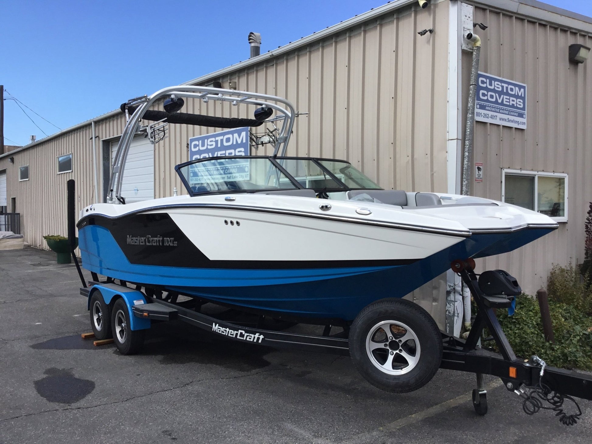 MasterCraft NXT22 Forward Arch Double Up Storage Cover - BoardCo