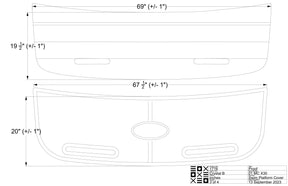 MasterCraft Small Round Swim Platform Cover - BoardCo