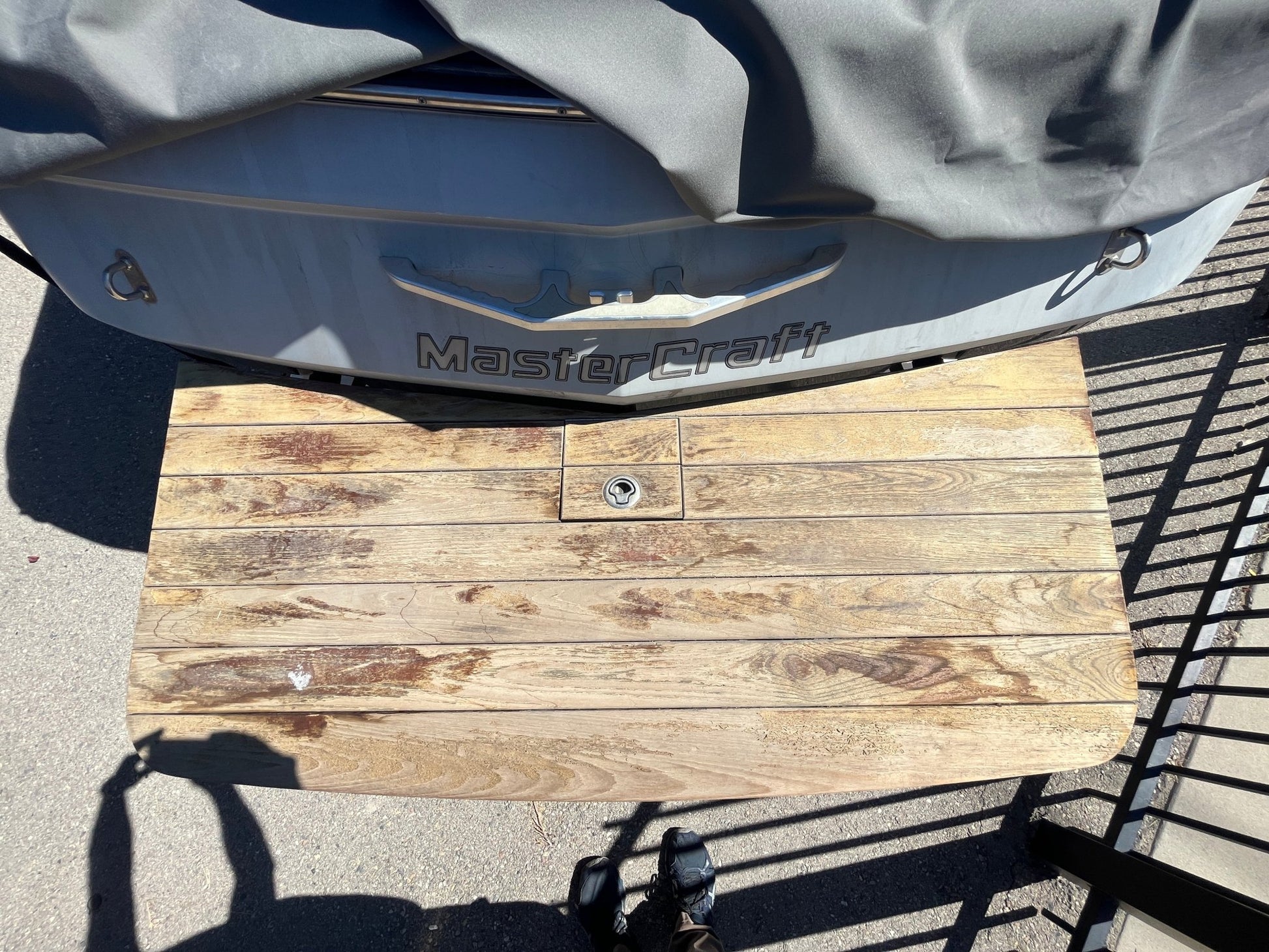 MasterCraft Teak Swim Platform - BoardCo