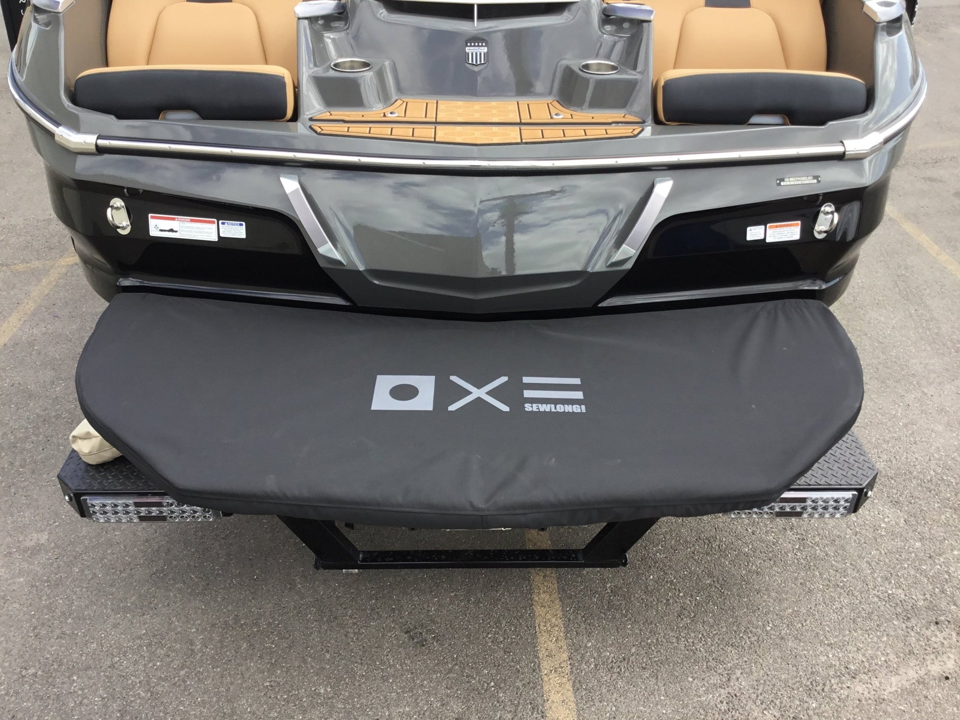 MasterCraft X Series Fiberglass Swim Platform Cover - BoardCo