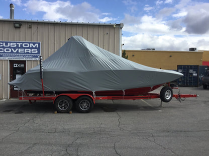 MasterCraft X23 With Factory Bimini Double Up Storage Cover - BoardCo