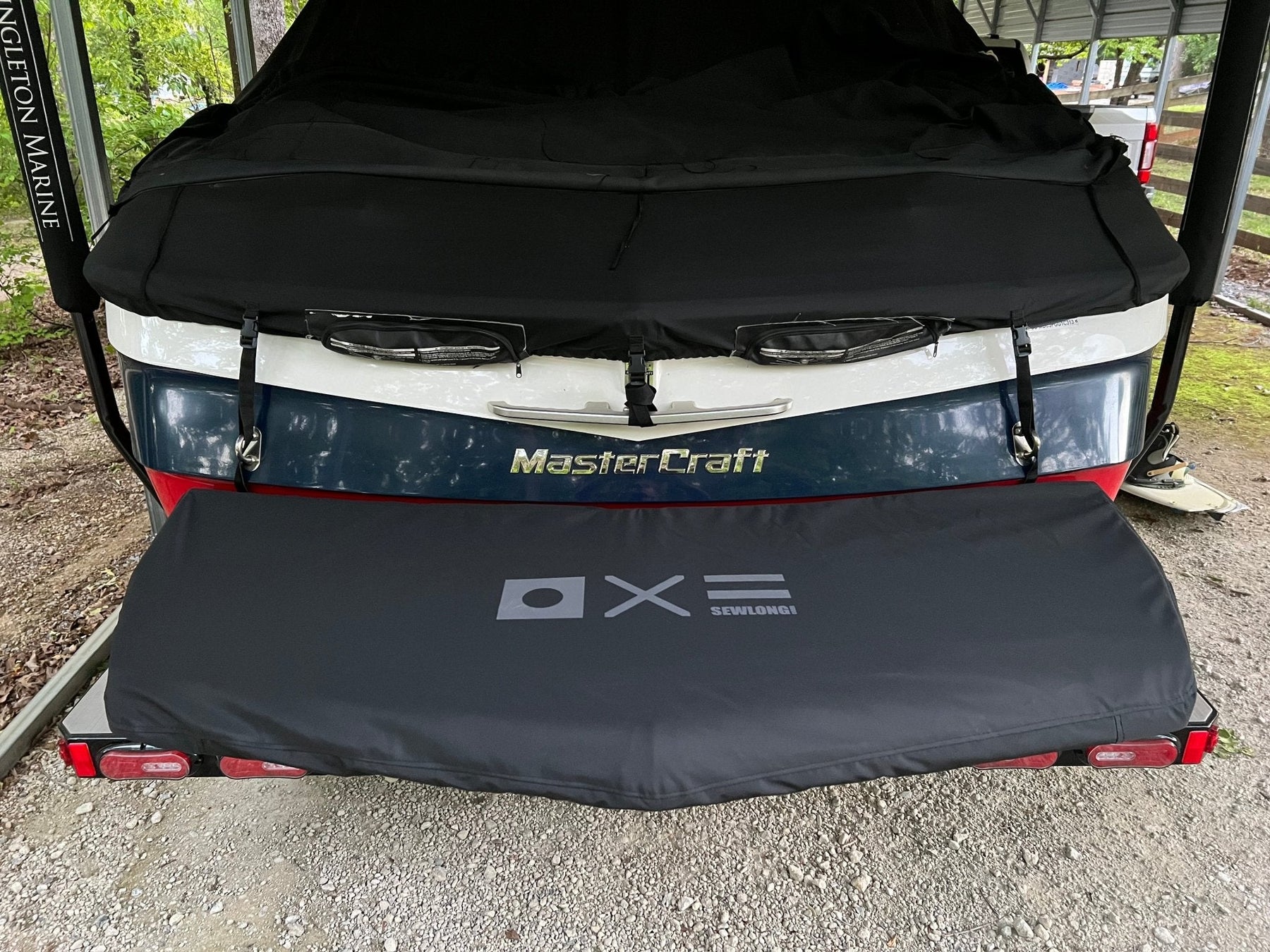 MasterCraft X30 Swim Platform Cover - BoardCo