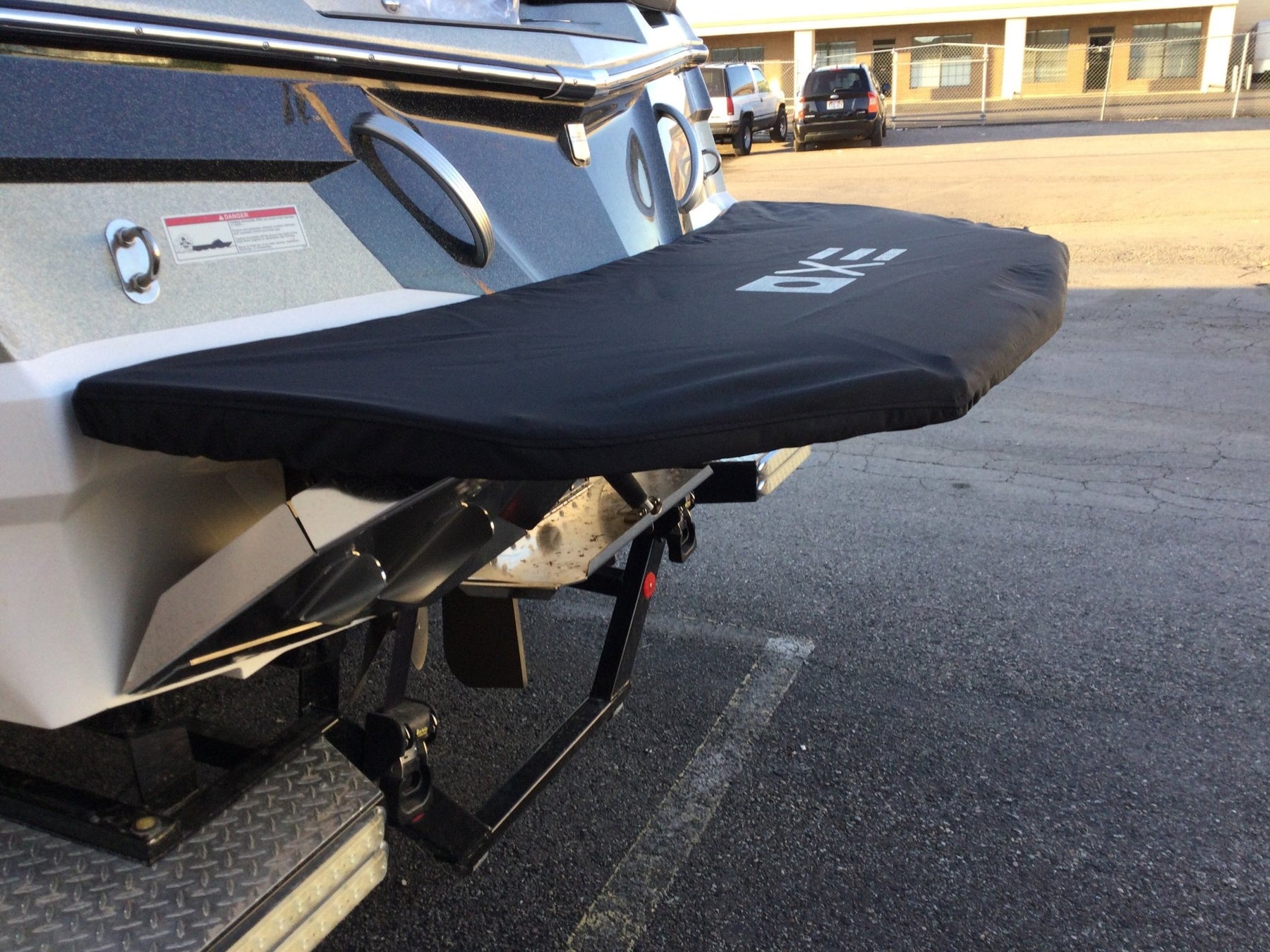MasterCraft XT & NXT Teak/Fiberglass Swim Platform Cover - BoardCo