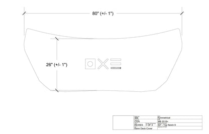 MB Angled Swim Platform Cover - BoardCo