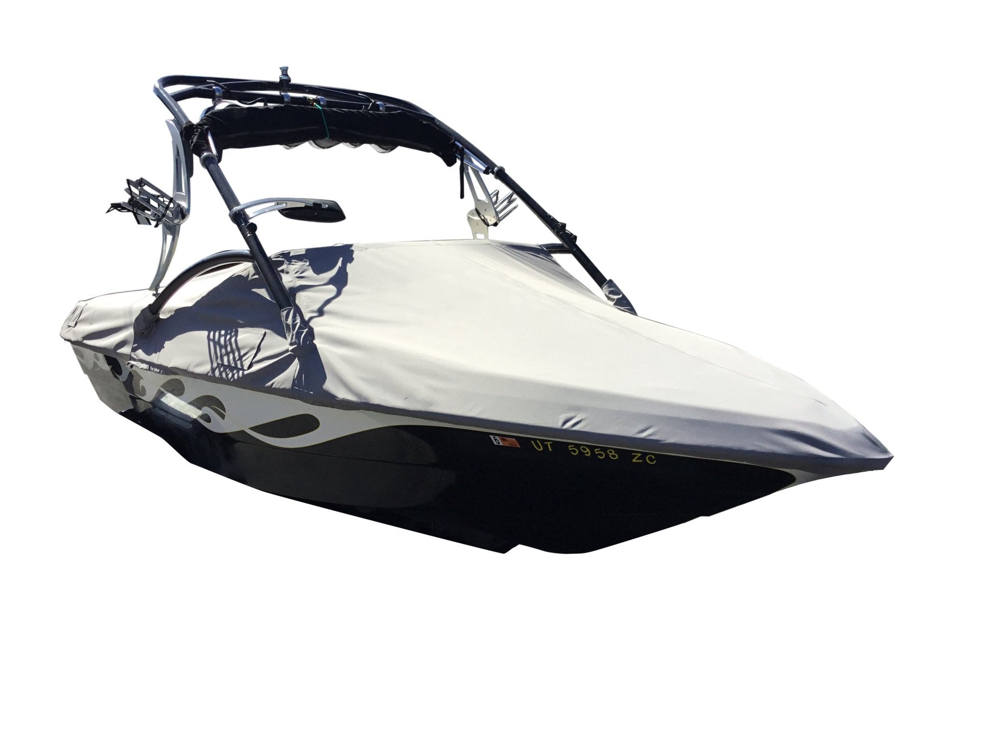 MB B52V 25 with AP 2.0 Tower Cinch Cover - BoardCo